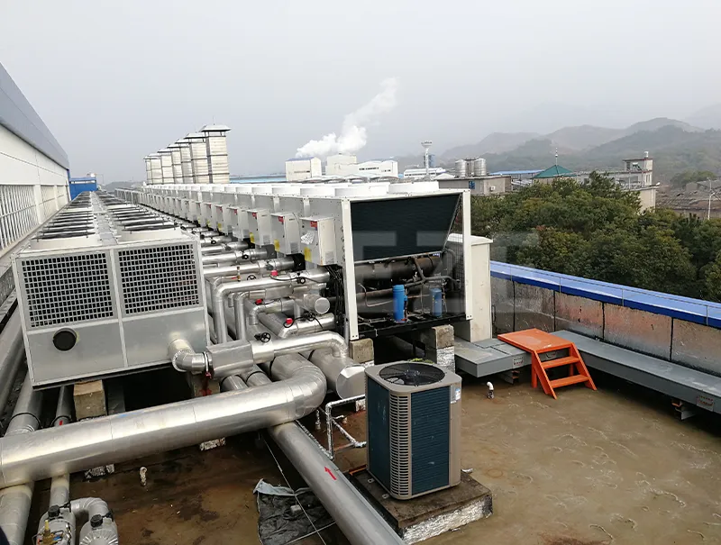 Máy làm lạnh nước ngoài trời