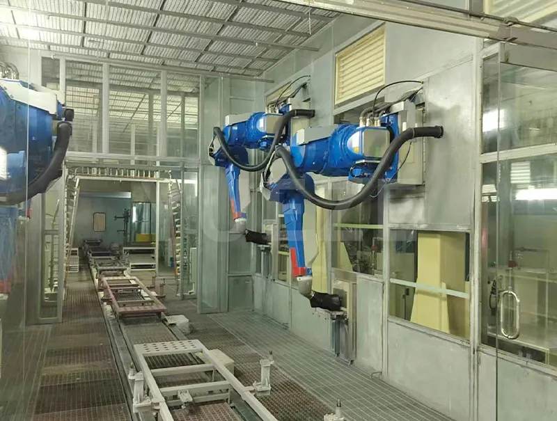 Buồng phun sơn robot chính xác