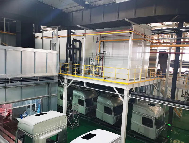 Thiết bị buồng phun thuốc tự động