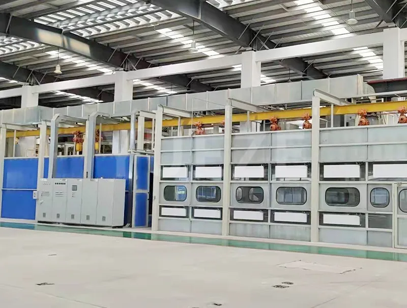 Dây chuyền sơn đánh bóng tời tự hành