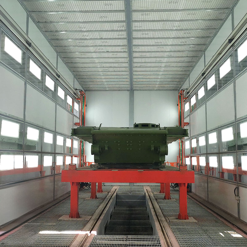 Buồng phun tự động bằng robot