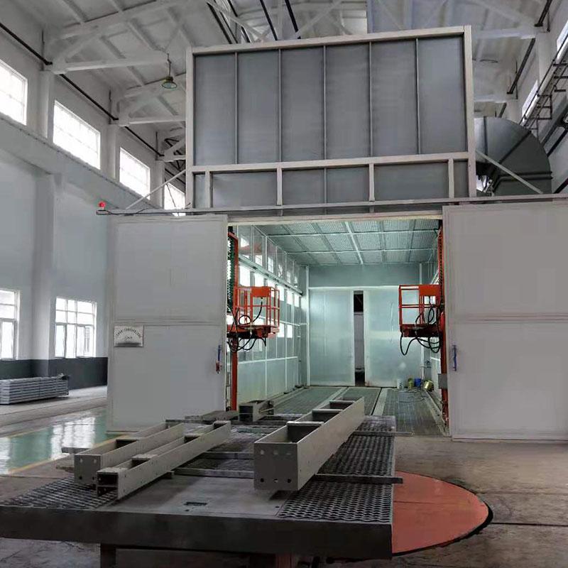 Buồng phun tự động bằng robot