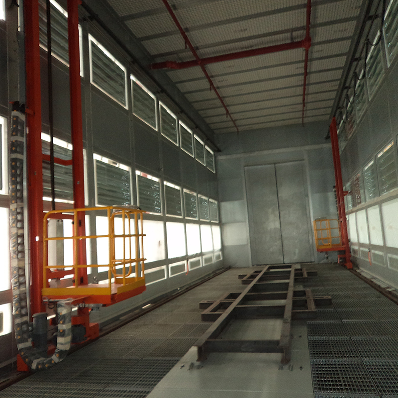 Dây chuyền phủ lớp cho các sản phẩm đúc cỡ lớn và phụ tùng xe tải hạng nặng Dây chuyền phủ lớp cho các sản phẩm đúc cỡ lớn và phụ tùng xe tải hạng nặng