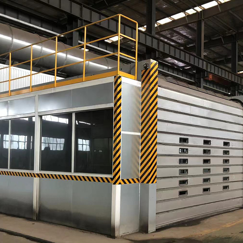 Buồng phun sơn và buồng chà nhám được thiết kế riêng Buồng phun sơn và buồng chà nhám được thiết kế riêng