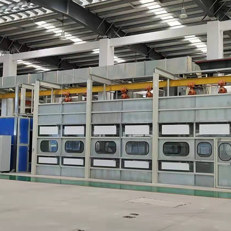Dây chuyền phun sơn động cơ