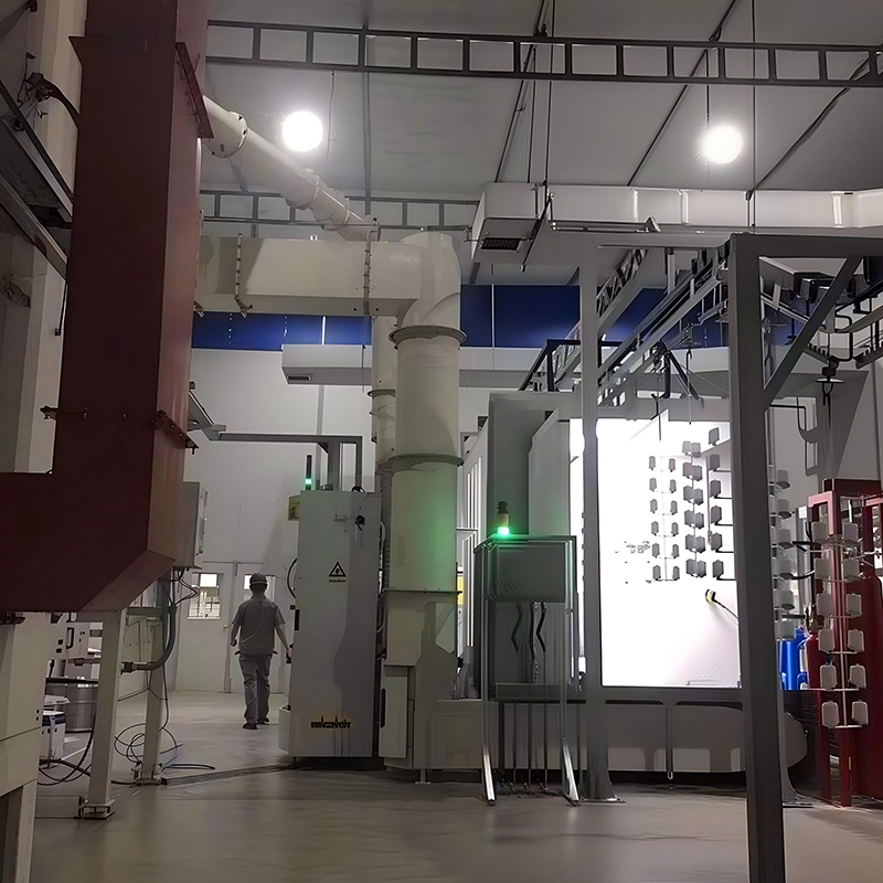 Dây chuyền sơn tĩnh điện Dây chuyền sơn tĩnh điện