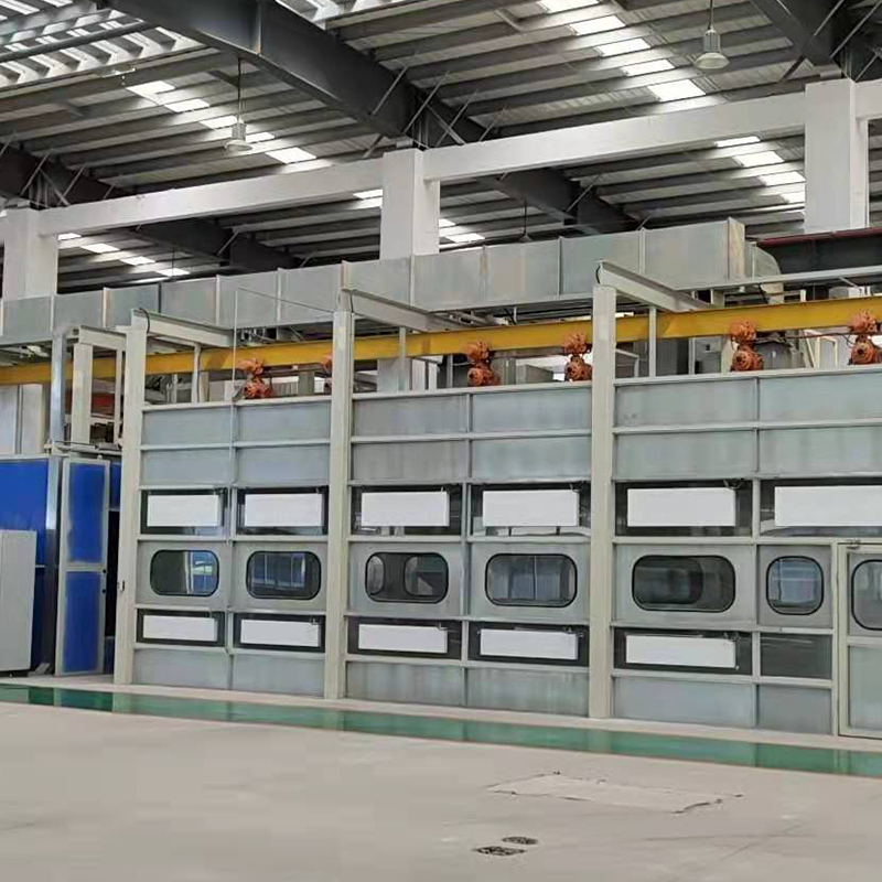 Dây chuyền sơn phủ thân xe tải Dây chuyền sơn phủ thân xe tải