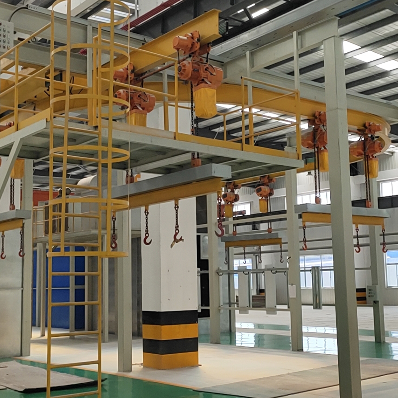 Dây chuyền sơn phủ thân xe tải Dây chuyền sơn phủ thân xe tải